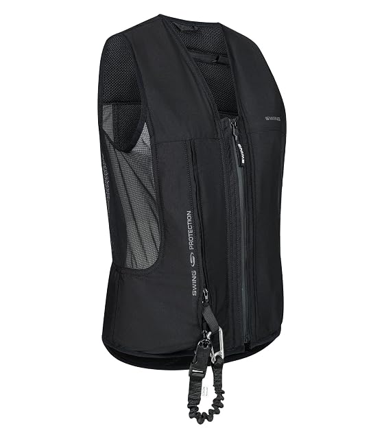 Chaleco airbag SWING P25 AIR en negro