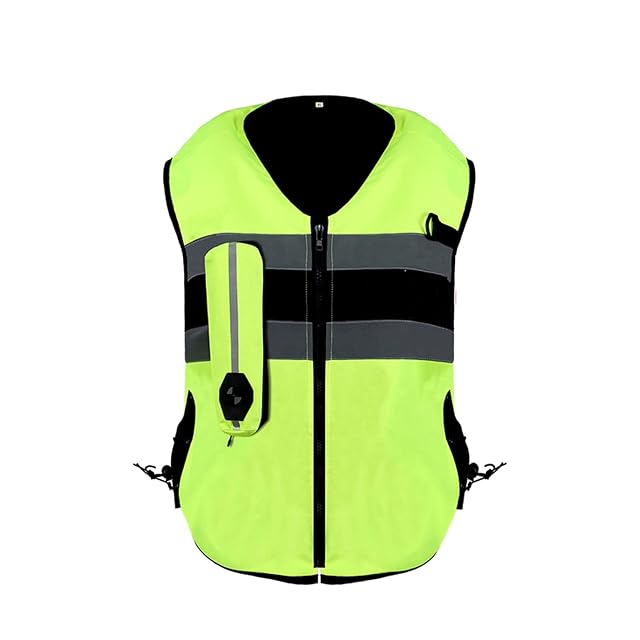 Chaleco airbag reflectante YXYECEIPENO con disparo mecánico