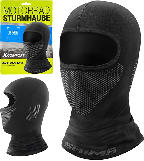 Pasamontañas Shima X-Comfort en negro