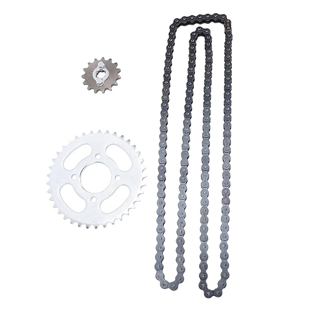 Kit de cadena y coronas Akozon 420 para ATV y quad