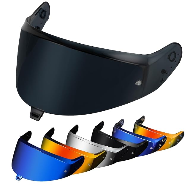 Visera de recambio oscura PSLER para casco Shark