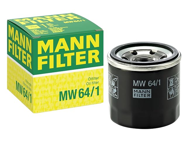 Filtro de aceite roscado MANN-FILTER MW 64/1