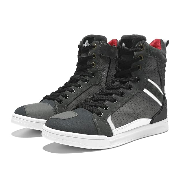 Zapatilla de moto de estilo urbano BORLENI, de perfil