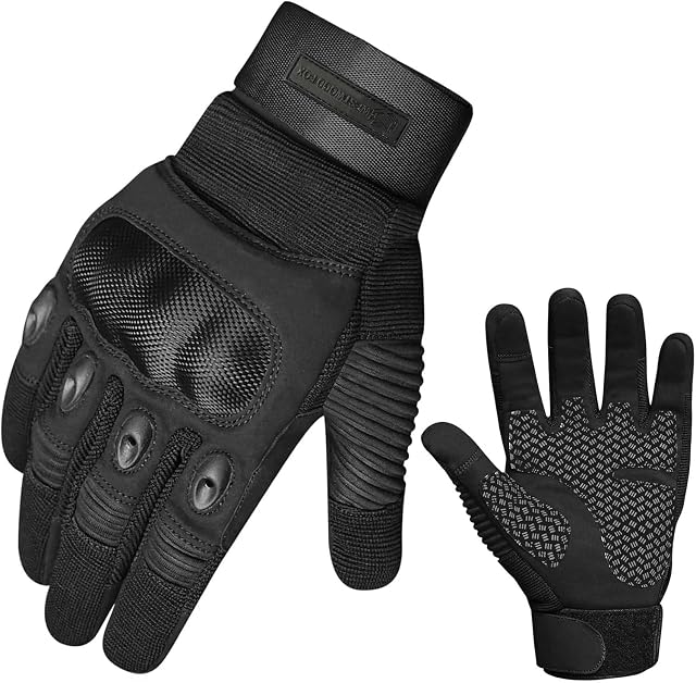 Guante WESTWOOD FOX WFX con la concha moldeada del nudillo a la vista